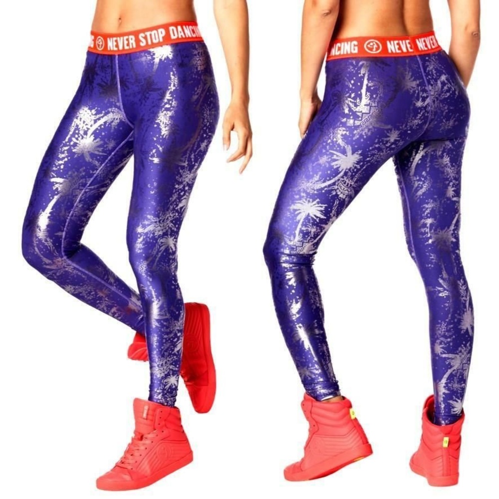 Zumba fitness never stop shining leggings